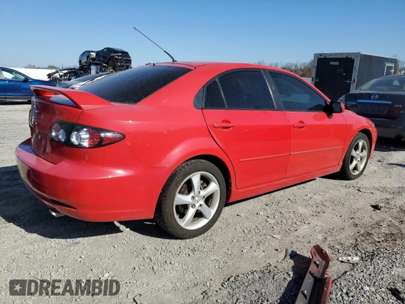 2007 Mazda 6 i Sport VE with VIN 1YVHP84C475M12561, listed as a Copart auction lot 48512715 with 147,549 mi miles and Salvage Title. Bid and sale history available at DreamBid. Image 3.
