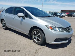2015 Honda Civic Sedan SE with VIN 19XFB2F76FE113634, listed as a IAAI auction lot 42046903 with 171,071 mi miles. Bid and sale history available at carsss.com. Image 1.