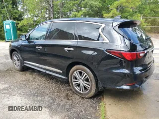 2019 Infiniti QX60 Luxe with VIN 5N1DL0MN7KC555877, listed as a Copart auction lot 63551605 with 160,184 mi miles and Clean title. Bid and sale history available at DreamBid. Image 2.