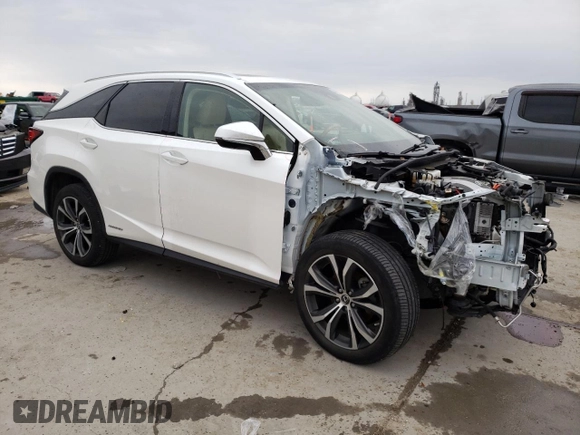 2019 Lexus RX with VIN JTJDGKCA3K2008420, listed as a Copart auction lot 40931373 with 27,500 mi miles. Bid and sale history available at carsss.com. Image 4.