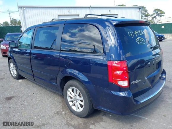2015 Dodge Grand Caravan SXT with VIN 2C4RDGCG9FR641496, listed as a IAAI auction lot 41999767 with 118,473 mi miles. Bid and sale history available at carsss.com. Image 3.