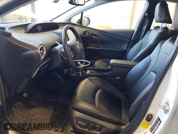 2020 Toyota Prius Prime LE with VIN JTDKARFP6L3123531, listed as a Copart auction lot 50997835 with 79,445 mi miles and Salvage Title. Bid and sale history available at carsss.com. Image 7.
