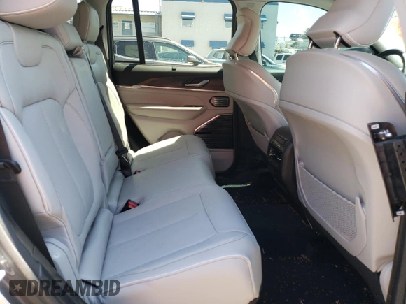 2022 Jeep Grand Cherokee Overland with VIN 1C4RJYD66N8716069, listed as a Copart auction lot 53186905 with Not provided miles and Salvage title. Bid and sale history available at DreamBid. Image 12.