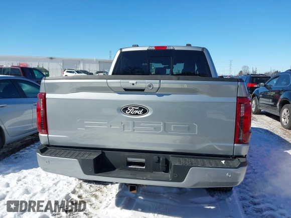 2024 Ford F-150 XLT with VIN 1FTFW3L57RKD19382, listed as a IAAI auction lot 41624945 with 9,765 mi miles. Bid and sale history available at carsss.com. Image 17.