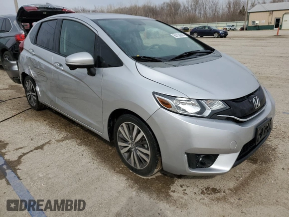 2015 Honda Fit EX-L with VIN 3HGGK5H86FM701195, listed as a Copart auction lot 50150885 with 0 mi miles and Salvage Title. Bid and sale history available at carsss.com. Image 4.