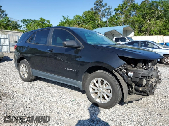 2020 Chevrolet Equinox LS z VIN 2GNAXSEV1L6202722, wystawiony jako Copart lot #52581785 z przebiegiem 62 940 mil mil oraz Szkoda całkowita • Salvage title. Historia ofert i sprzedaży dostępna na DreamBid. Obrazek 4.