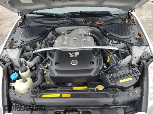 2004 Nissan 350Z Touring with VIN JN1AZ34E64T051544, listed as a Copart auction lot 55995024 with 49,962 mi miles and Salvage Title. Bid and sale history available at carsss.com. Image 11.