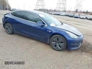 2018 Tesla Model 3 Long Range Battery with VIN 5YJ3E1EB2JF056166, listed as a IAAI auction lot 41847972 with 126,126 mi miles and . Bid and sale history available at DreamBid. Image 1.