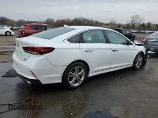 2018 Hyundai Sonata Sport with VIN 5NPE34AF1JH604328, listed as a Copart auction lot 53252525 with 80,276 mi miles and Salvage Title. Bid and sale history available at carsss.com. Image 3.