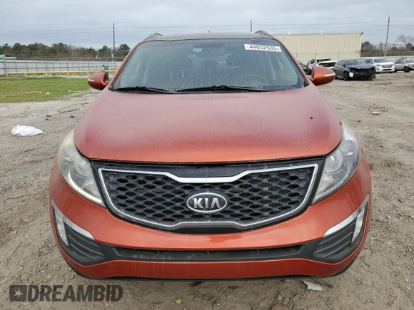 2011 Kia Sportage SX with VIN KNDPCCA64B7113115, listed as a Copart auction lot 44652535 with 222,510 mi miles and Salvage Title. Bid and sale history available at carsss.com. Image 5.