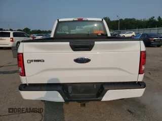 2017 Ford F-150 XL with VIN 1FTEX1EP5HFB04005, listed as a Copart auction lot 58965345 with 49,400 mi miles and Salvage title. Bid and sale history available at DreamBid. Image 6.