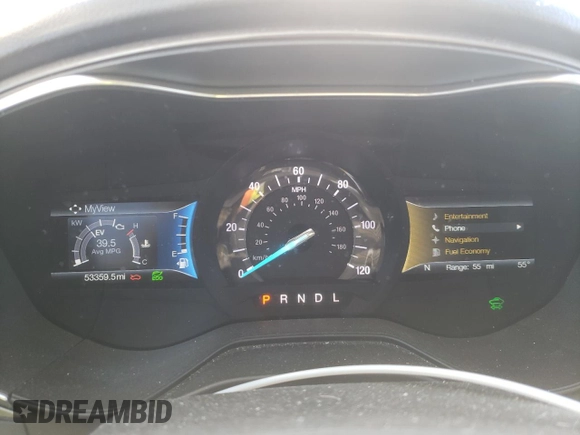 2020 Ford Fusion SE z VIN 3FA6P0LU3LR267311, wystawiony jako Copart lot #56350115 z przebiegiem 53 359 mil mil oraz Szkoda całkowita • Salvage title. Historia ofert i sprzedaży dostępna na DreamBid. Obrazek 9.