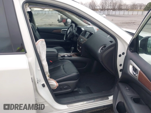 2017 Nissan Pathfinder S with VIN 5N1DR2MN4HC612538, listed as a IAAI auction lot 41699407 with 63,762 mi miles and . Bid and sale history available at DreamBid. Image 5.