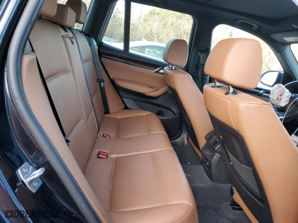2015 BMW X3 xDrive28d with VIN 5UXWY3C50F0F83921, listed as a Copart auction lot 45302345 with 75,787 mi miles and Salvage Title. Bid and sale history available at carsss.com. Image 11.