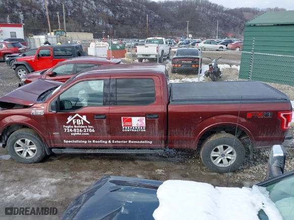 2015 Ford F-150 XLT w/HD Payload Pkg with VIN 1FTFW1EG1FFC49773, listed as a IAAI auction lot 41406348 with 79,170 mi miles. Bid and sale history available at carsss.com. Image 15.