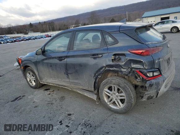 2022 Hyundai Kona SE with VIN KM8K2CAB6NU915757, listed as a Copart auction lot 42682815 with 27,967 mi miles and Salvage Title. Bid and sale history available at carsss.com. Image 2.