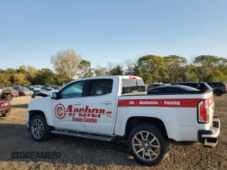 2022 GMC Canyon 4WD Denali with VIN 1GTG6EEN0N1315879, listed as a Copart auction lot 74703684 with 41,897 mi miles and Salvage Title. Bid and sale history available at carsss.com. Image 2.