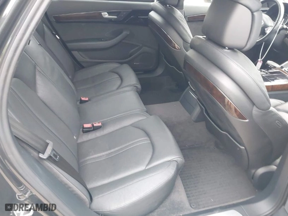 2016 Audi A8 L 3.0T with VIN WAU34AFD7GN008348, listed as a IAAI auction lot 41352817 with 105,762 mi miles. Bid and sale history available at carsss.com. Image 8.