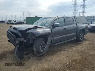 2017 Toyota Tacoma SR5 with VIN 3TMCZ5AN0HM059262, listed as a Copart auction lot 59408225 with 222,459 mi miles and Salvage title. Bid and sale history available at DreamBid. Image 1.