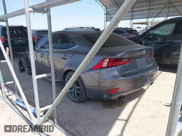 2014 Lexus IS 250 with VIN JTHBF1D22E5007534, listed as a IAAI auction lot 41840871 with 159,776 mi miles. Bid and sale history available at carsss.com. Image 3.