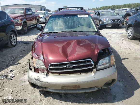 2000 Subaru Legacy Wagon Outback w/GB Equip with VIN 4S3BH6750Y7607928, listed as a Copart auction lot 69855814 with 168,226 mi miles and Salvage Title. Bid and sale history available at carsss.com. Image 5.
