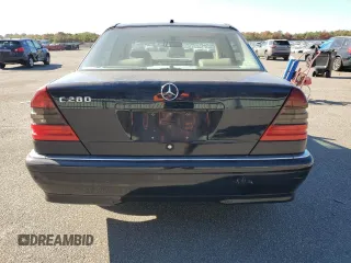 2000 Mercedes-Benz C 230/260/280/320 with VIN WDBHA29G1YA860019, listed as a Copart auction lot 76562204 with 159,862 mi miles and Salvage Title. Bid and sale history available at carsss.com. Image 6.