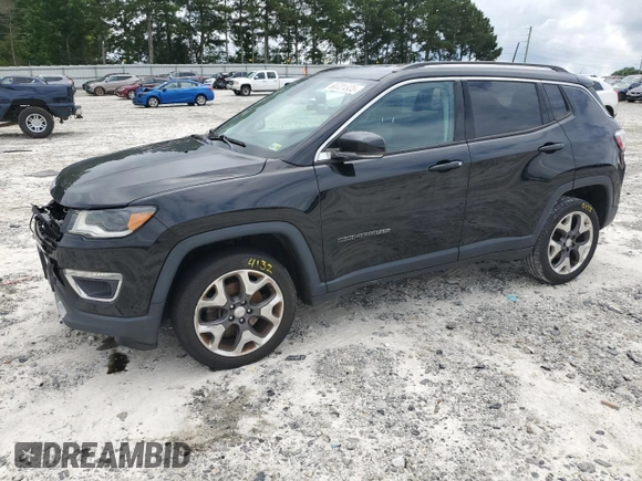 2018 Jeep Compass Limited z VIN 3C4NJDCB0JT340924, wystawiony jako Copart lot #60721325 z przebiegiem 140 441 mil mil oraz Szkoda całkowita • Salvage title. Historia ofert i sprzedaży dostępna na DreamBid. Obrazek 1.