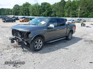 2018 Ford F-150 XL with VIN 1FTEW1E50JFD58356, listed as a IAAI auction lot 42456741 with 153,332 mi miles and . Bid and sale history available at DreamBid. Image 18.