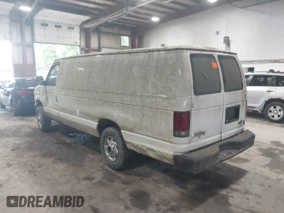 2008 Ford Econoline Cargo Commercial z VIN 1FTNS24W88DA19698, wystawiony jako IAAI lot #42537120 z przebiegiem 148 476 mil mil oraz . Historia ofert i sprzedaży dostępna na DreamBid. Obrazek 3.