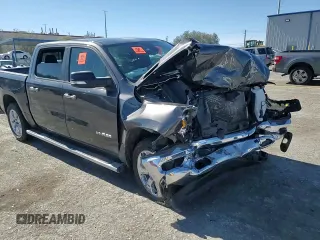 2020 Ram 1500 Big Horn with VIN 1C6SRFFT2LN402409, listed as a Copart auction lot 45909585 with 0 mi miles and Salvage Title. Bid and sale history available at carsss.com. Image 11.
