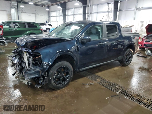 2023 Ford Maverick XL with VIN 3FTTW8F90PRA02339, listed as a Copart auction lot 50934425 with 34,386 mi miles and Salvage Title. Bid and sale history available at DreamBid. Image 1.