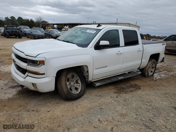2018 Chevrolet Silverado 1500 LT with VIN 3GCUKREC7JG499847, listed as a Copart auction lot 47810745 with 0 mi miles and Salvage Title. Bid and sale history available at carsss.com. Image 1.