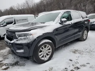 2020 Ford Explorer with VIN 1FMSK8BH0LGD15019, listed as a Copart auction lot 85490084 with 73,096 mi miles and Salvage Title. Bid and sale history available at carsss.com. Image 1.