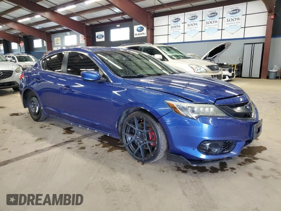 2016 Acura ILX Premium with VIN 19UDE2F8XGA013128, listed as a Copart auction lot 61354155 with 98,475 mi miles and Clean title. Bid and sale history available at DreamBid. Image 4.