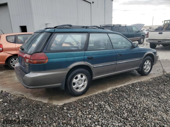 1996 Subaru Legacy Wagon Outback with VIN 4S3BG685XT7984194, listed as a Copart auction lot 77999224 with NaN miles and Salvage Title. Bid and sale history available at carsss.com. Image 3.