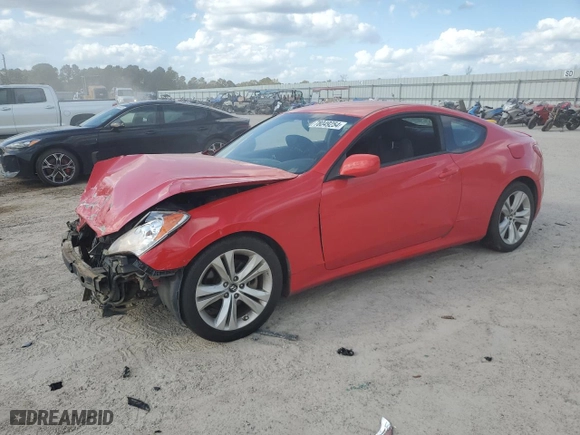 2011 Hyundai Genesis Coupe with VIN KMHHT6KD4BU060111, listed as a Copart auction lot 78049254 with 86,804 mi miles and Salvage Title. Bid and sale history available at carsss.com. Image 1.