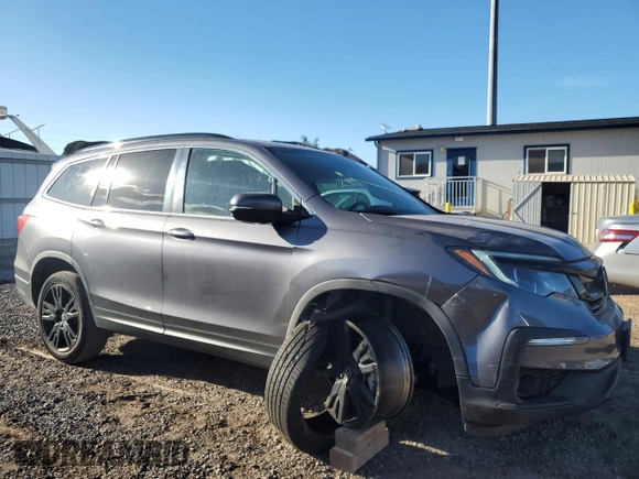 2022 Honda Pilot Special Edition with VIN 5FNYF5H28NB009445, listed as a Copart auction lot 83148554 with 56,026 mi miles and Non Repairable. Bid and sale history available at DreamBid. Image 4.