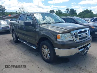 2008 Ford F-150 XLT with VIN 1FTPW14528FB75562, listed as a IAAI auction lot 42477564 with 181,483 mi miles and . Bid and sale history available at DreamBid. Image 1.