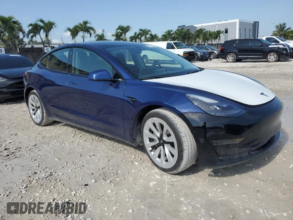 2023 Tesla Model 3 с VIN 5YJ3E1EA3PF434205, выставлен на аукционе Copart как лот 57917305 с пробегом 82 481 миль миль и Списание • Salvage title. История ставок и продаж доступна на DreamBid. Изображение 4.