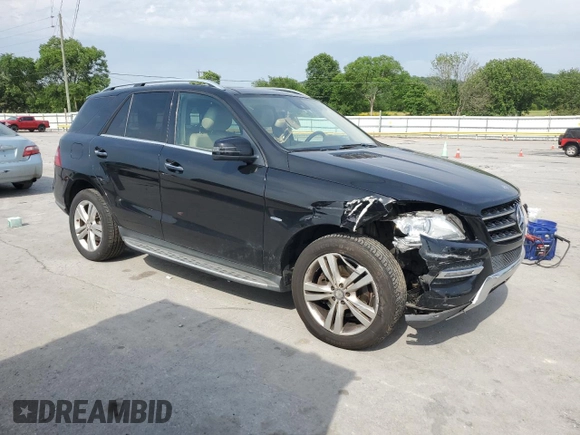2012 Mercedes-Benz M 350 with VIN 4JGDA5HB2CA054363, listed as a Copart auction lot 57349515 with 152,116 mi miles and Clean title. Bid and sale history available at DreamBid. Image 4.