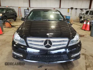 2012 Mercedes-Benz C 300 Sport with VIN WDDGF8BB2CR198144, listed as a Copart auction lot 55642915 with 46,640 mi miles and Salvage Title. Bid and sale history available at DreamBid. Image 5.