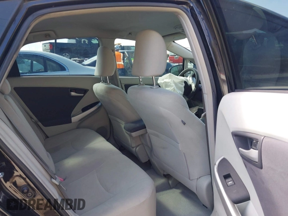 2011 Toyota Prius I with VIN JTDKN3DU5B0294247, listed as a IAAI auction lot 40360762 with 191,079 mi miles. Bid and sale history available at carsss.com. Image 8.
