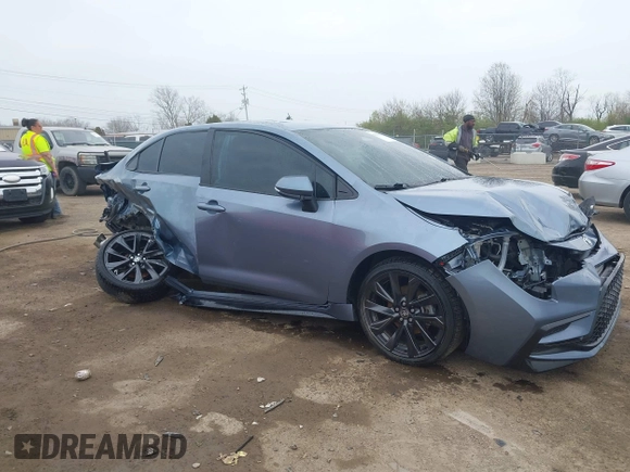 2023 Toyota Corolla SE with VIN 5YFS4MCE8PP147341, listed as a IAAI auction lot 42023921 with 28,867 mi miles and . Bid and sale history available at DreamBid. Image 6.