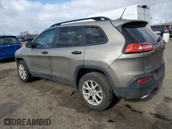 2017 Jeep Cherokee Altitude with VIN 1C4PJMAS7HW512463, listed as a Copart auction lot 45341865 with 90,178 mi miles and Salvage title. Bid and sale history available at DreamBid. Image 2.