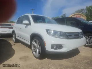 2016 Volkswagen Tiguan R-Line with VIN WVGAV7AX7GW088378, listed as a Copart auction lot 53963235 with 122,175 mi miles and Clean Title. Bid and sale history available at carsss.com. Image 1.