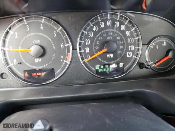 2001 Chrysler Sebring LX with VIN 1C3EL46X51N578127, listed as a Copart auction lot 66360704 with 86,822 mi miles and Salvage Title. Bid and sale history available at carsss.com. Image 9.