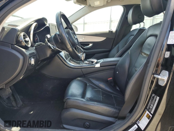 2016 Mercedes-Benz C 300 Luxury with VIN 55SWF4KB8GU137227, listed as a Copart auction lot 57809045 with 125,785 mi miles and Salvage title. Bid and sale history available at DreamBid. Image 7.