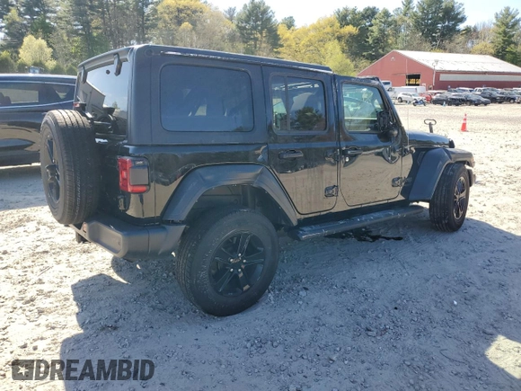 2021 Jeep Wrangler Unlimited Sport S с VIN 1C4HJXDN9MW870458, выставлен на аукционе Copart как лот 54887655 с пробегом 29 467 миль миль и Списание • Salvage title. История ставок и продаж доступна на DreamBid. Изображение 3.