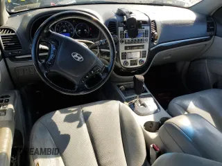 2007 Hyundai Santa Fe SE with VIN 5NMSH73E77H125590, listed as a Copart auction lot 56224455 with 185,319 mi miles and Salvage title. Bid and sale history available at DreamBid. Image 8.