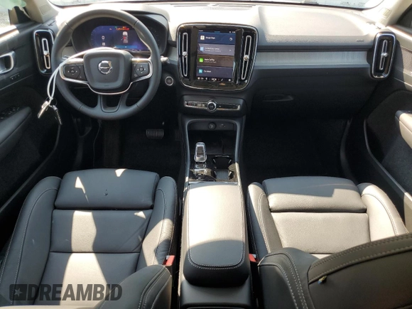 2025 Volvo XC40 Plus Bright Theme with VIN YV4L12UE9S2601455, listed as a Copart auction lot 60730115 with 1,344 mi miles and Non repairable. Bid and sale history available at DreamBid. Image 8.
